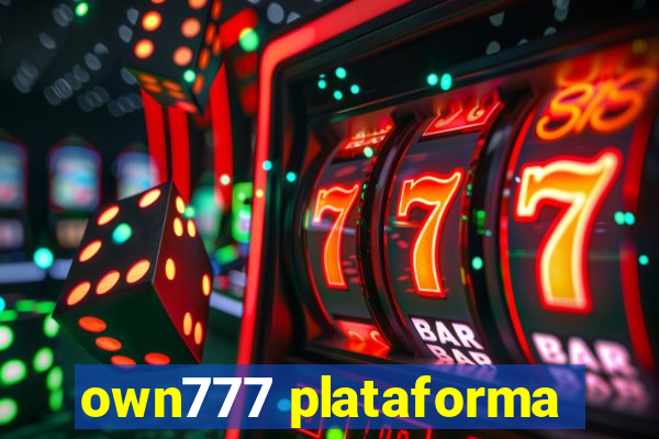 own777 plataforma